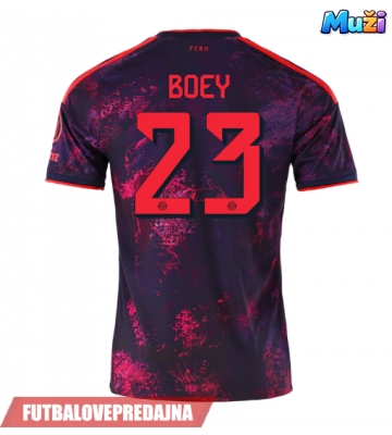 Lacne Muži Futbalové dres Bayern Munich Sacha Boey #23 2026-27 Krátky Rukáv - Tretina